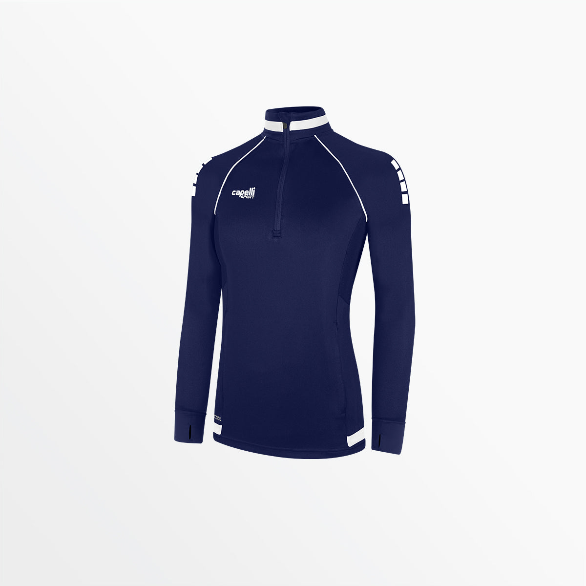 Women's Uptown 1/4 Zip Training Top Capelli Sport XS Navy