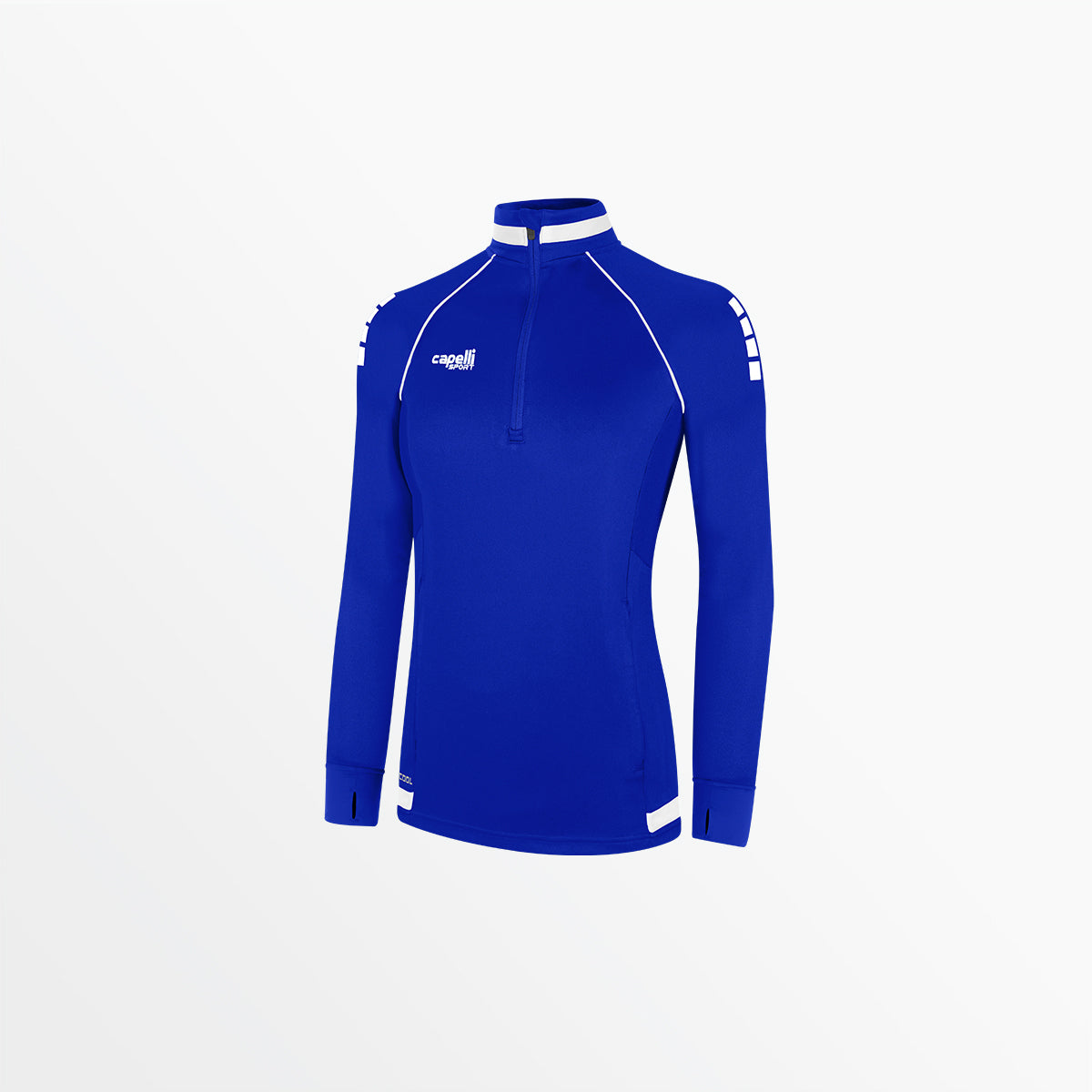 Women's Uptown 1/4 Zip Training Top Capelli Sport XS Royal Blue