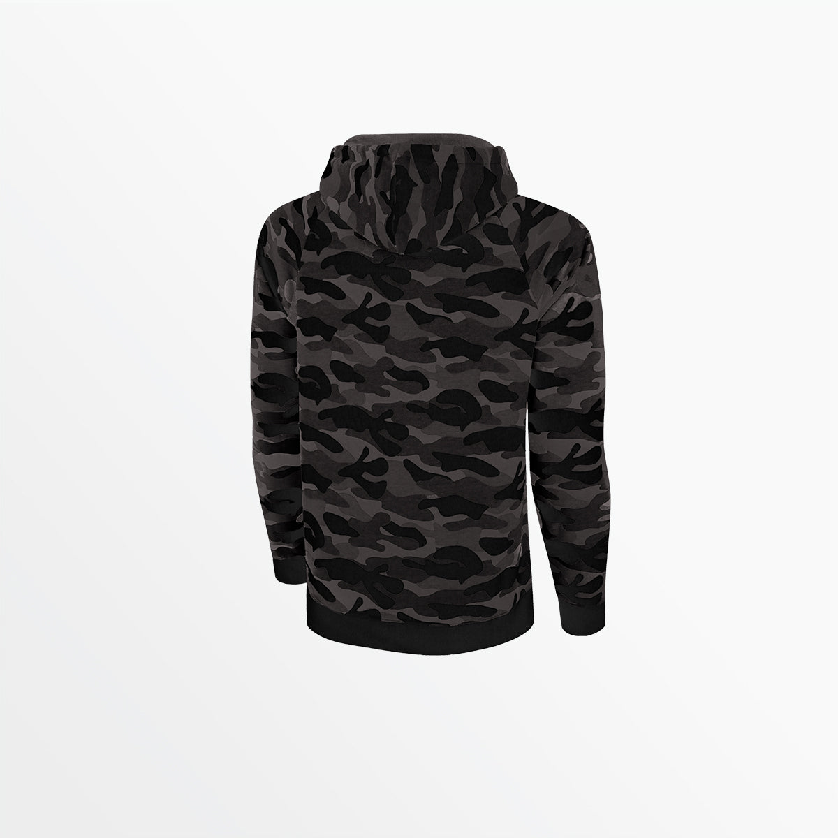 Men's French Terry Camo Print Pullover Hoodie Capelli Sport