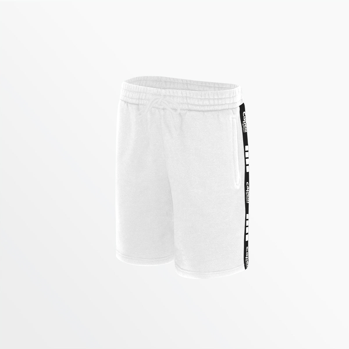 Men's Signature Fleece Shorts Capelli Sport M White