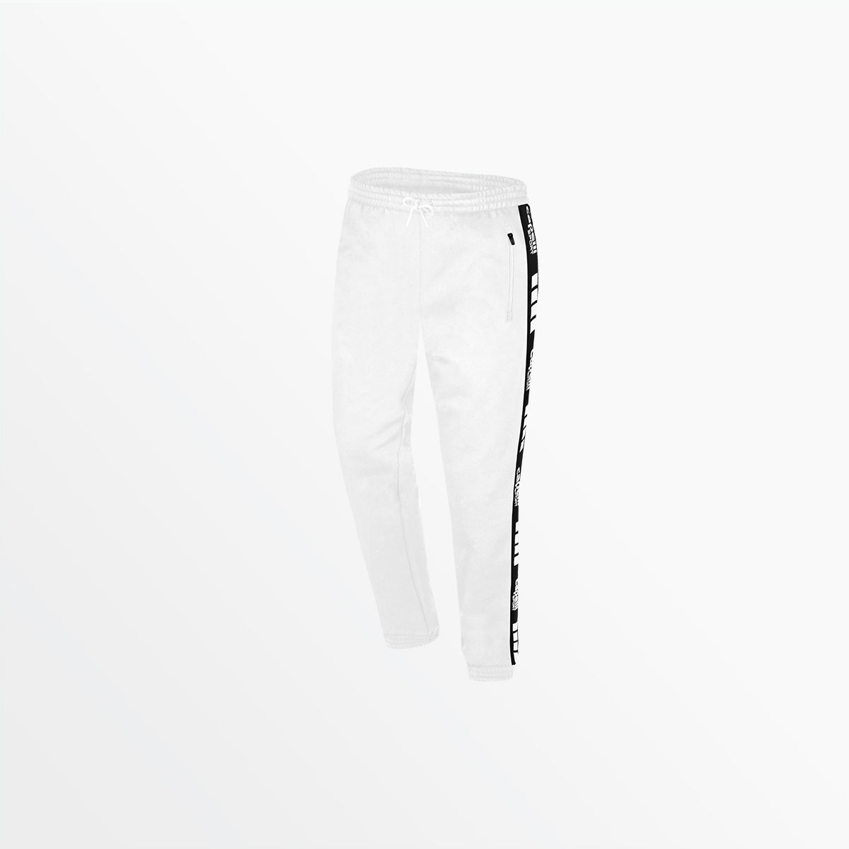 Youth white joggers sale