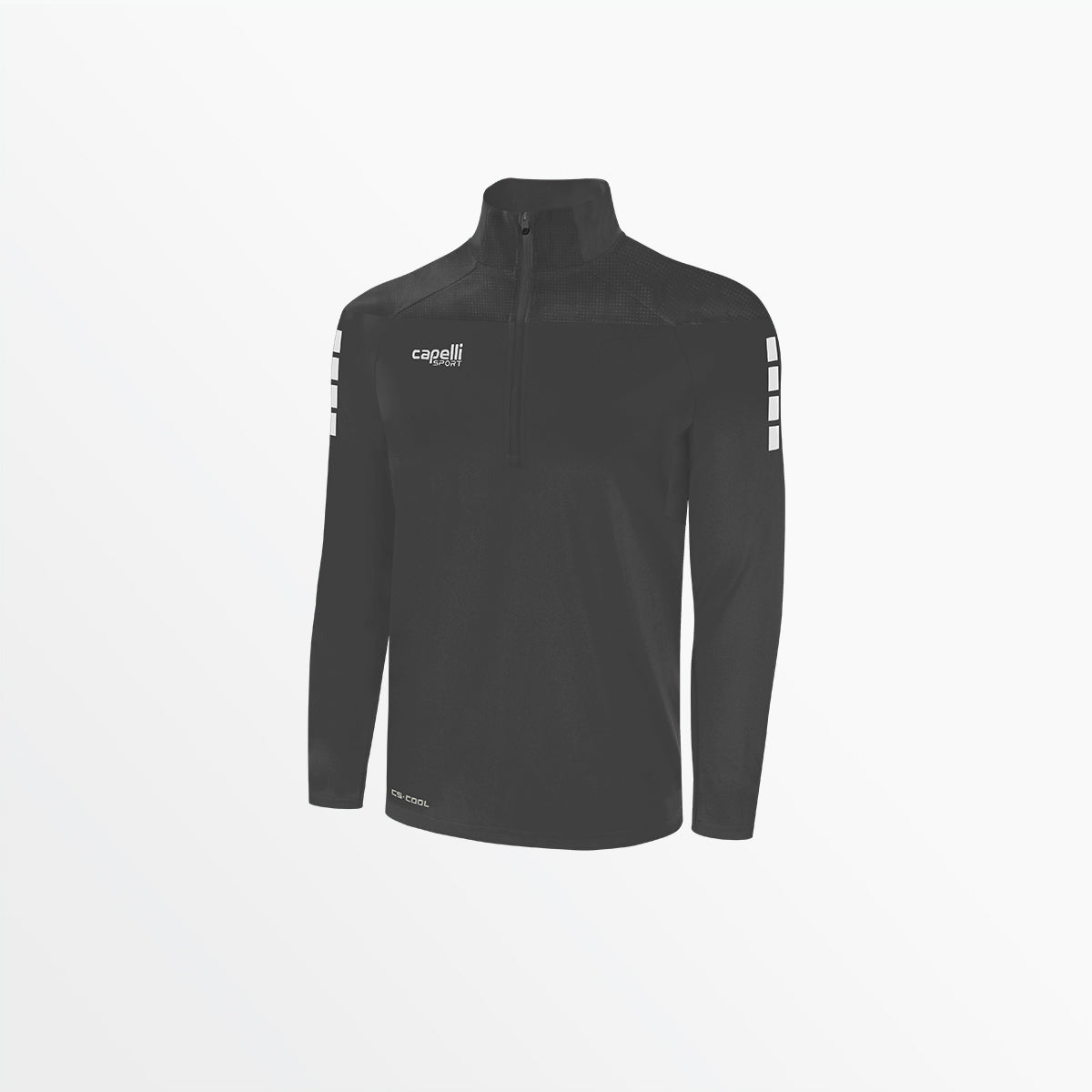 Youth Tribeca 1/4 Zip Training Jacket Capelli Sport XXS Dark Grey