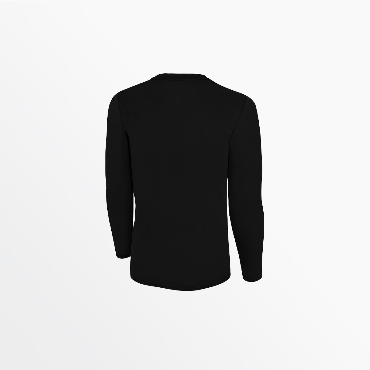 YOUTH BASICS CREW NECK LONG SLEEVE POLY TEE