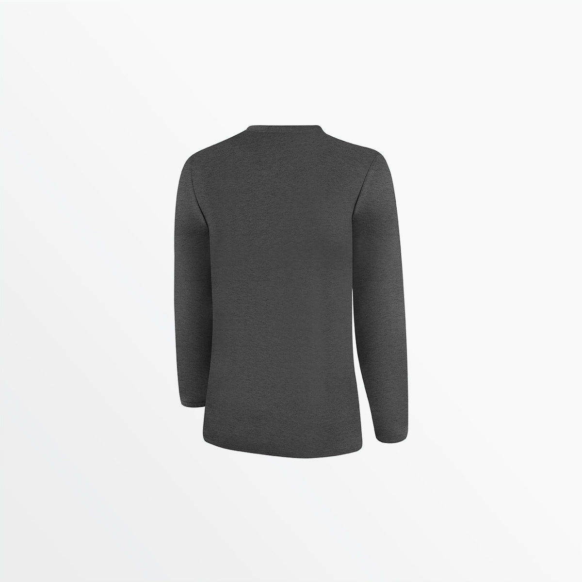 Women's Basics Crew Neck Long Sleeve Poly Tee Capelli Sport