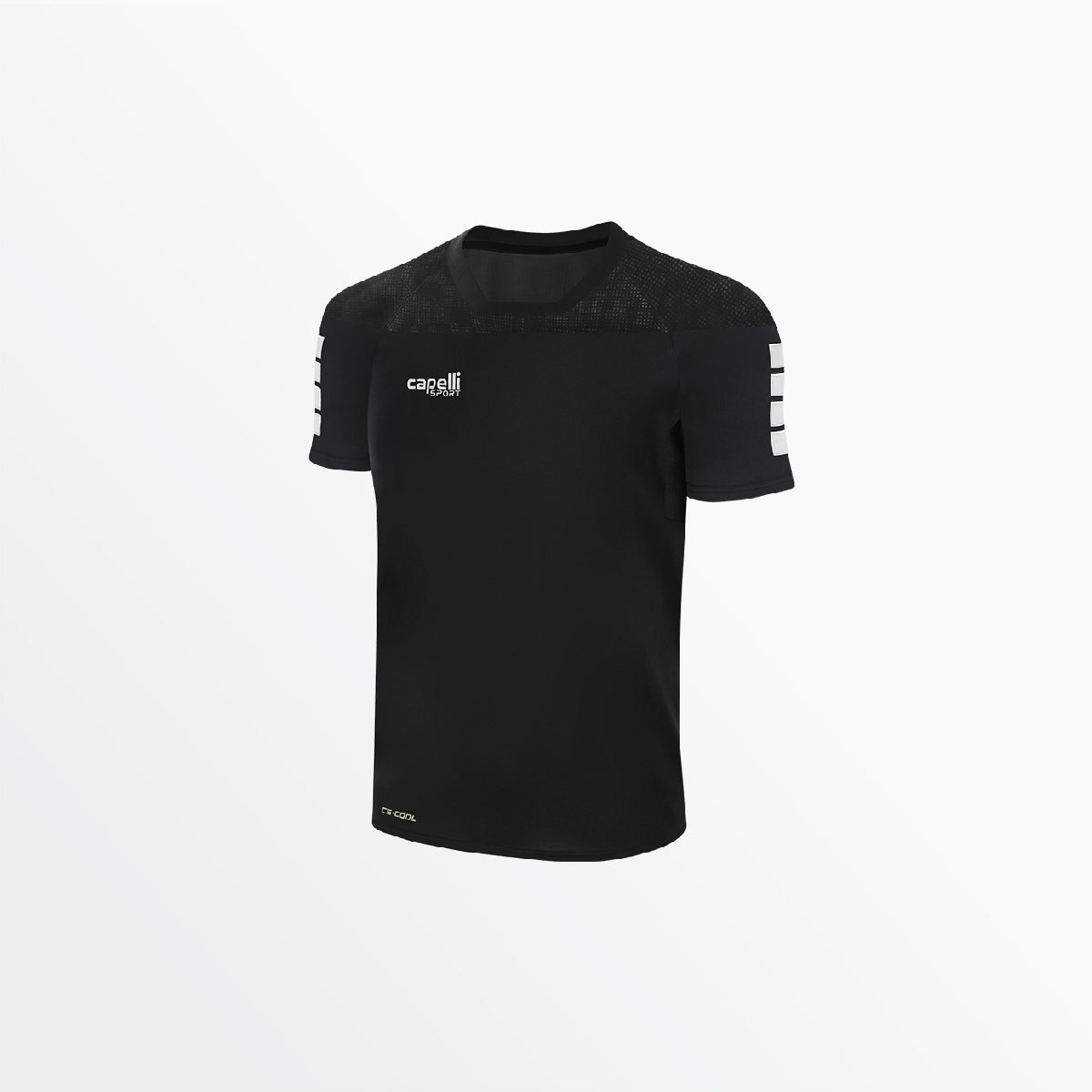 Youth Tribeca Short Sleeve Training Top Capelli Sport XXS Black