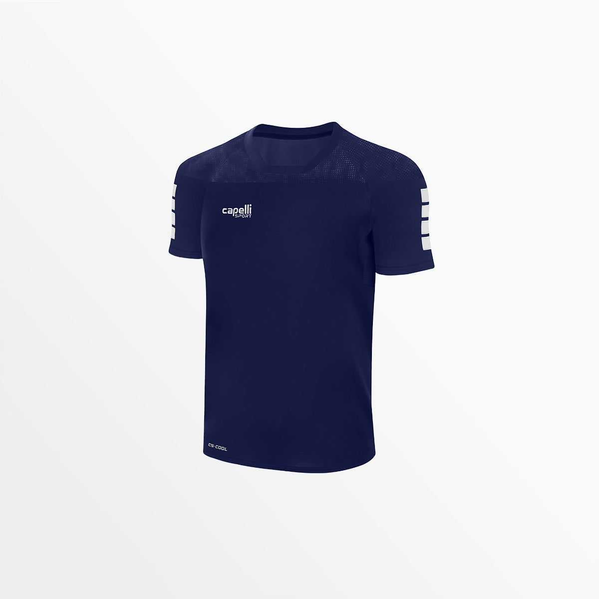 Youth Tribeca Short Sleeve Training Top Capelli Sport XXS Navy
