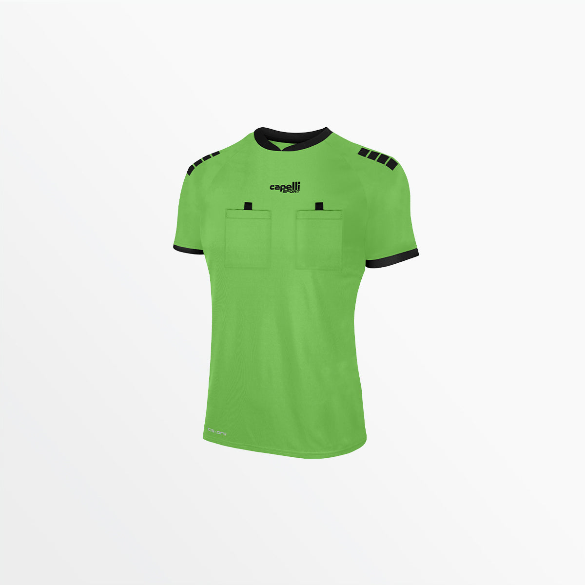Women's Basics Referee Short Sleeve Jersey Capelli Sport XS Referee Green