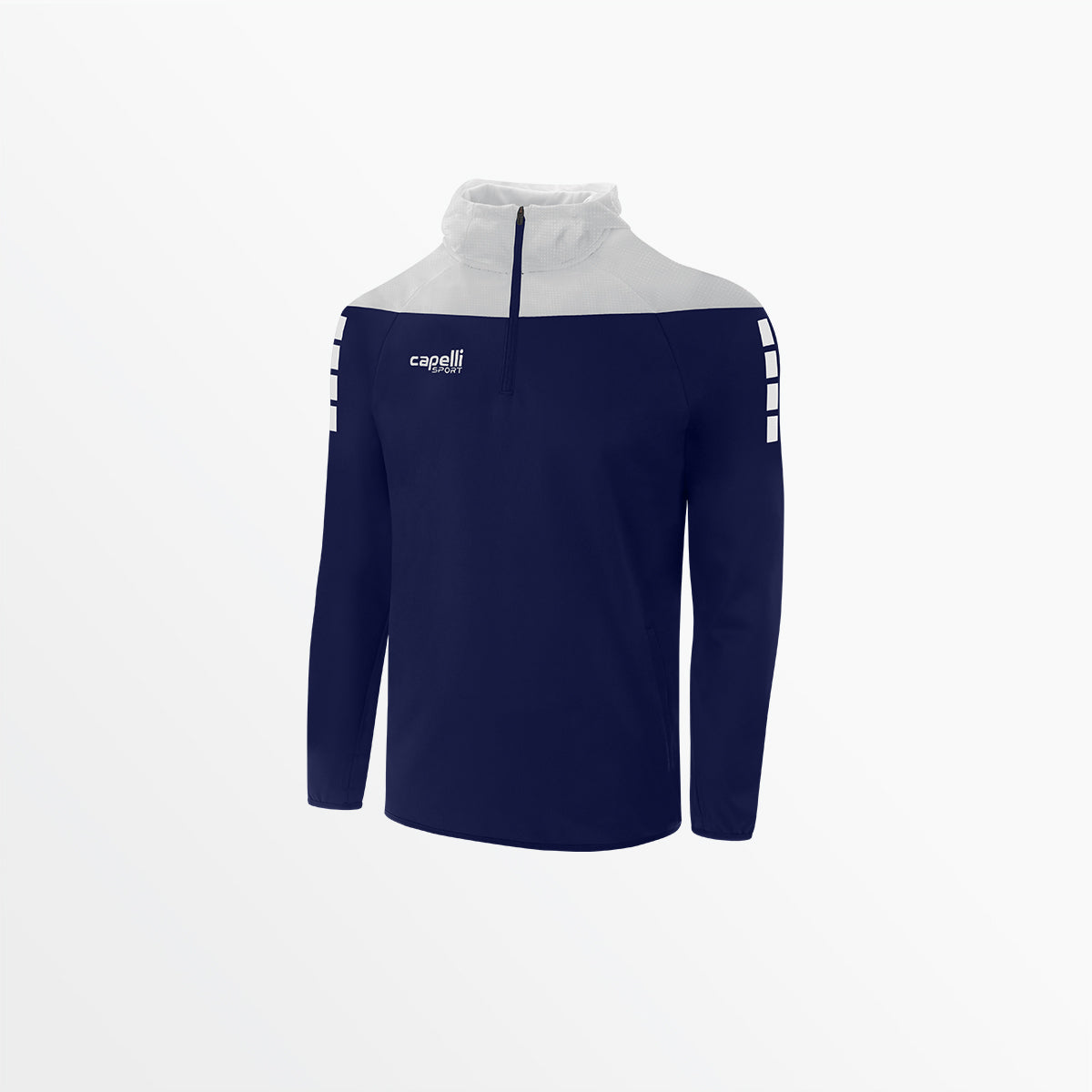 Youth Tribeca 1/4 Zip Therma Fleece Hoodie Capelli Sport XXS