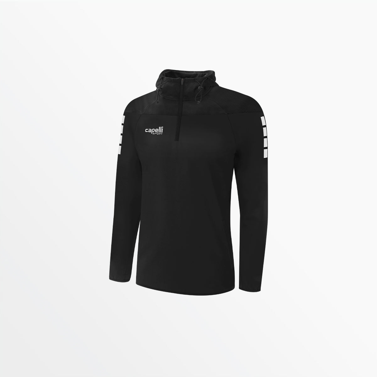 Women's Tribeca 1/4 Zip Therma Fleece Hoodie Capelli Sport XS Black