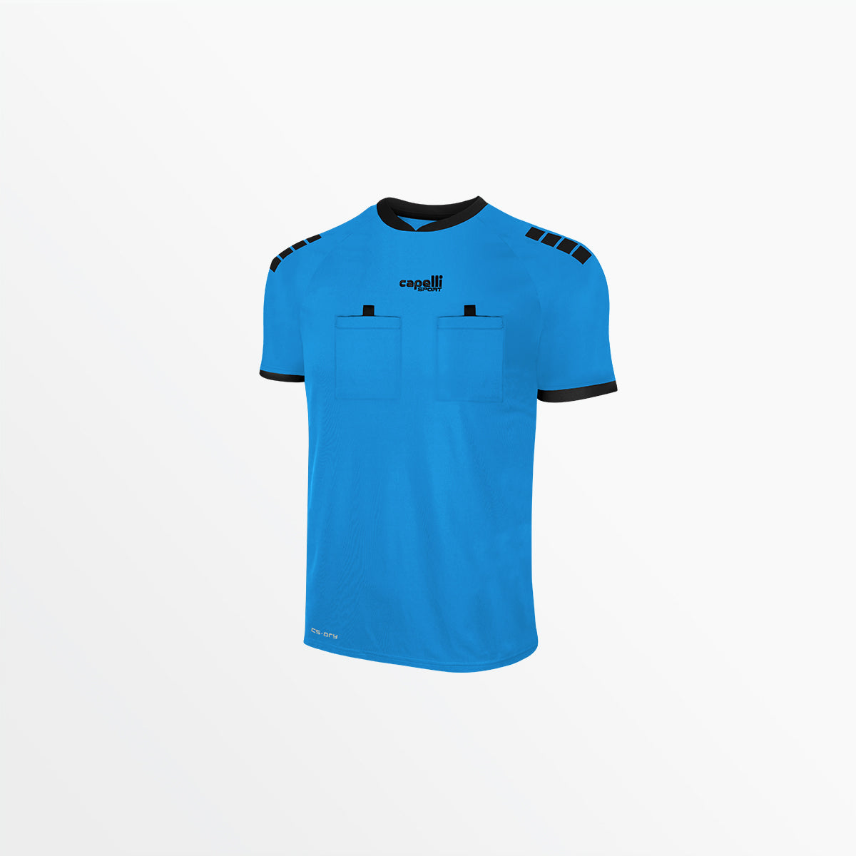 Adult Basics Referee Short Sleeve Jersey Capelli Sport S Referee Blue