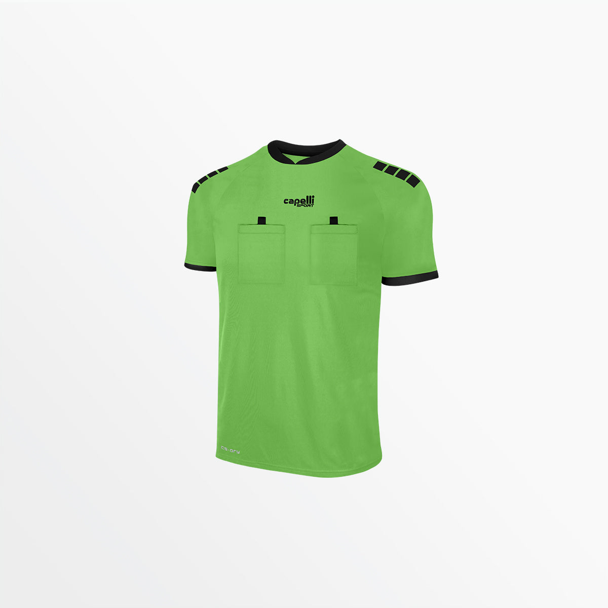 Adult Basics Referee Short Sleeve Jersey Capelli Sport XS Referee Green