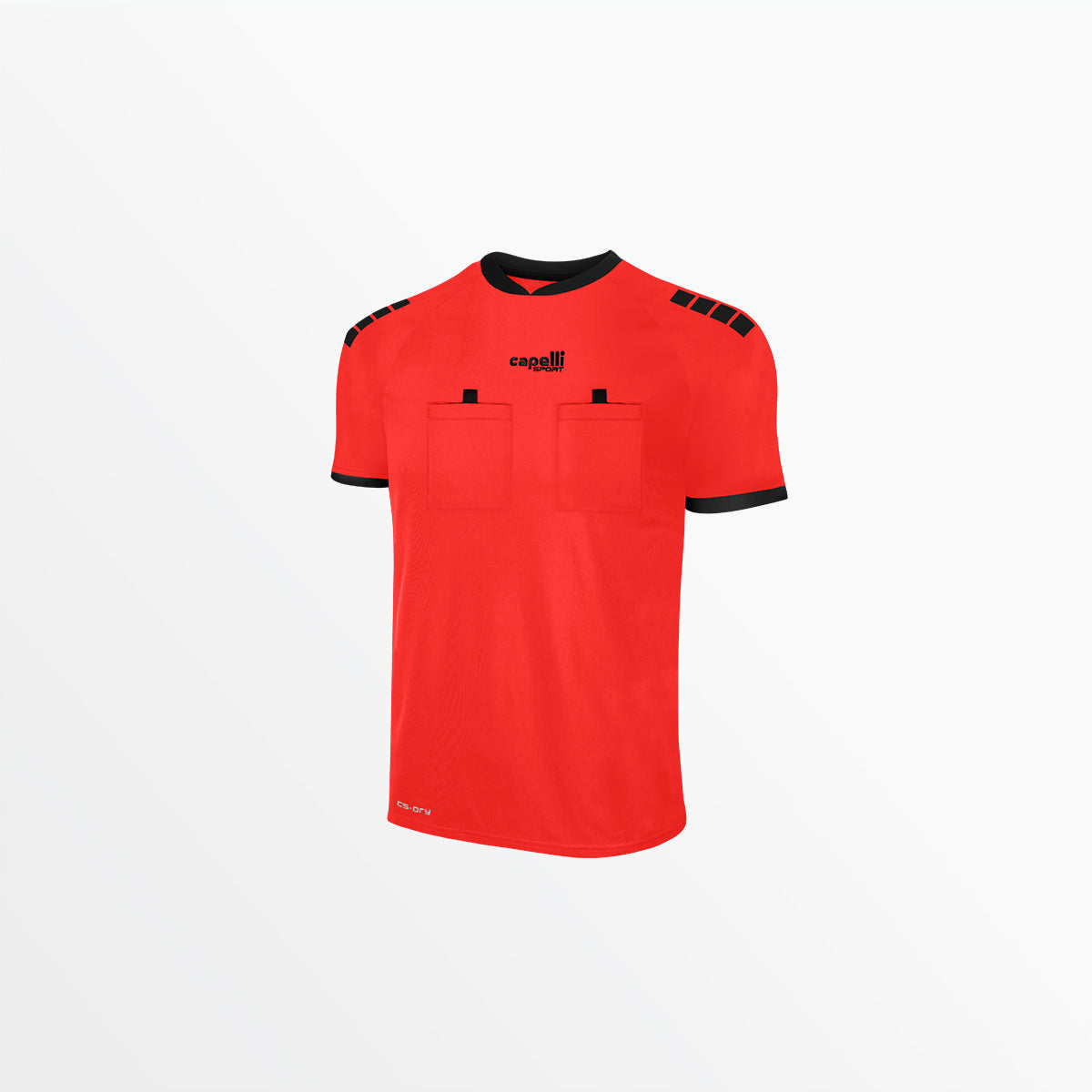 Adult Basics Referee Short Sleeve Jersey Capelli Sport XS Referee Red