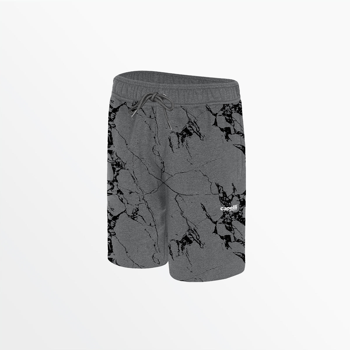 Youth Marble French Terry Shorts Capelli Sport S Dark Heather Grey