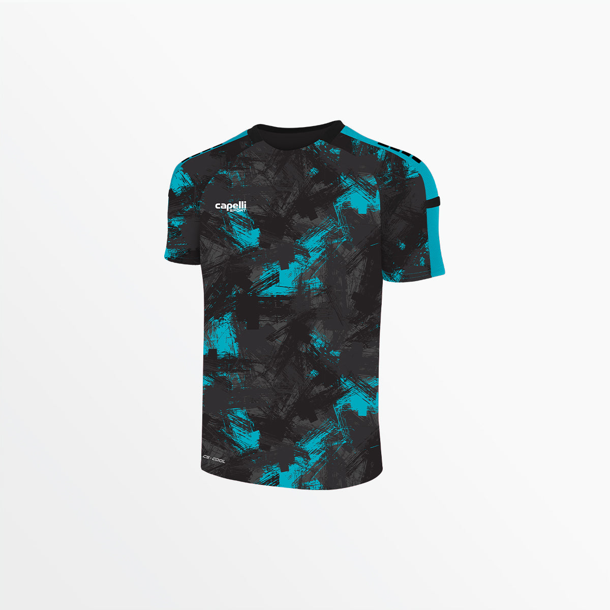 Youth Pitch II Camo Strokes Jersey Capelli Sport XXS Turquoise