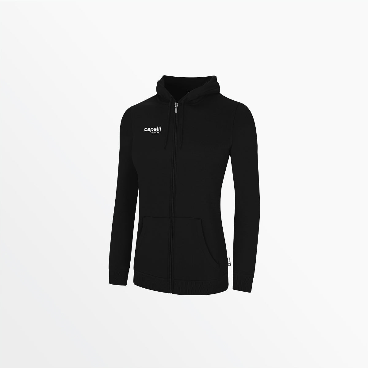 Women's Basic Fleece Zip Up Hoodie Capelli Sport XS