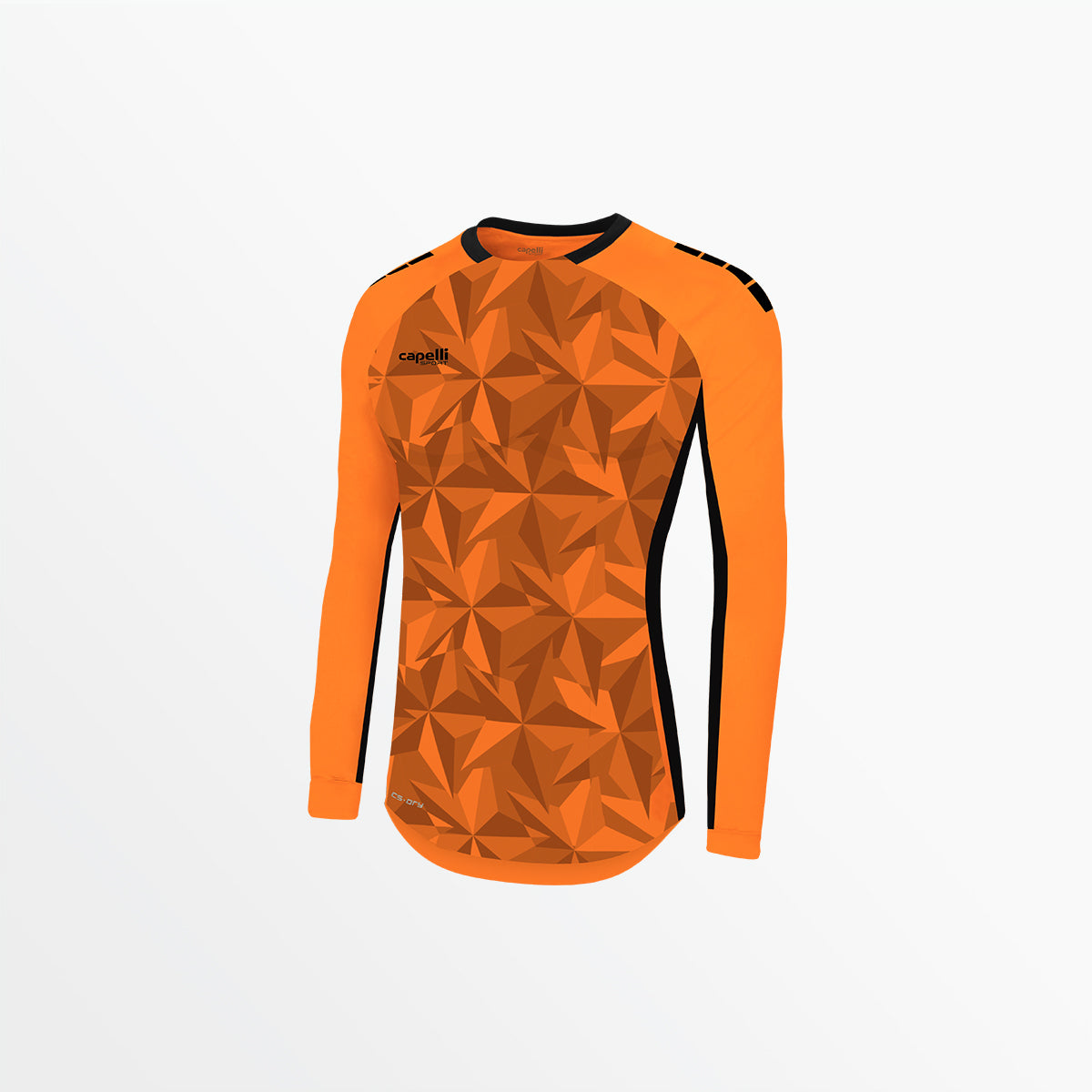 Women's Pitch Star Long Sleeve Goalkeeper Jersey with Padding Neon Orange / XL