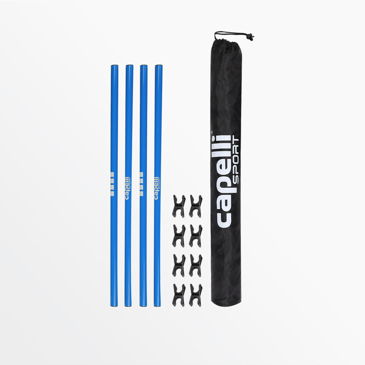 4 Pc Agility Pole Set Capelli Sport One Size