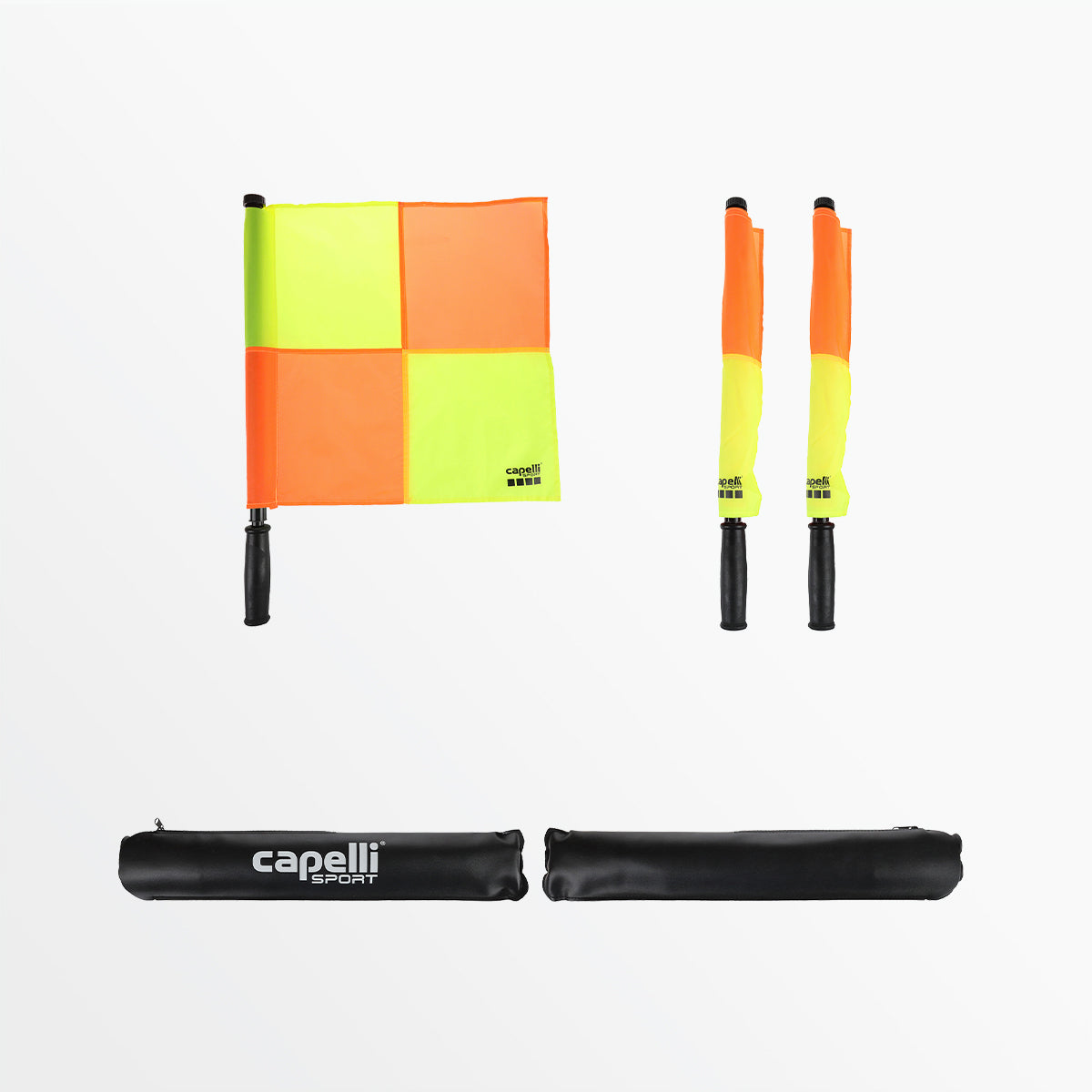 1 Pair of Referee Flags - (contains 2 flags)