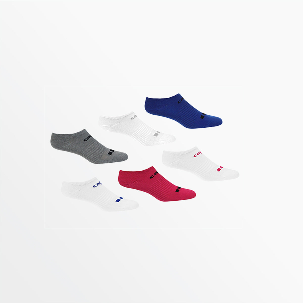 Basics CS-COOL Lightweight No Show Socks Capelli Sport XS