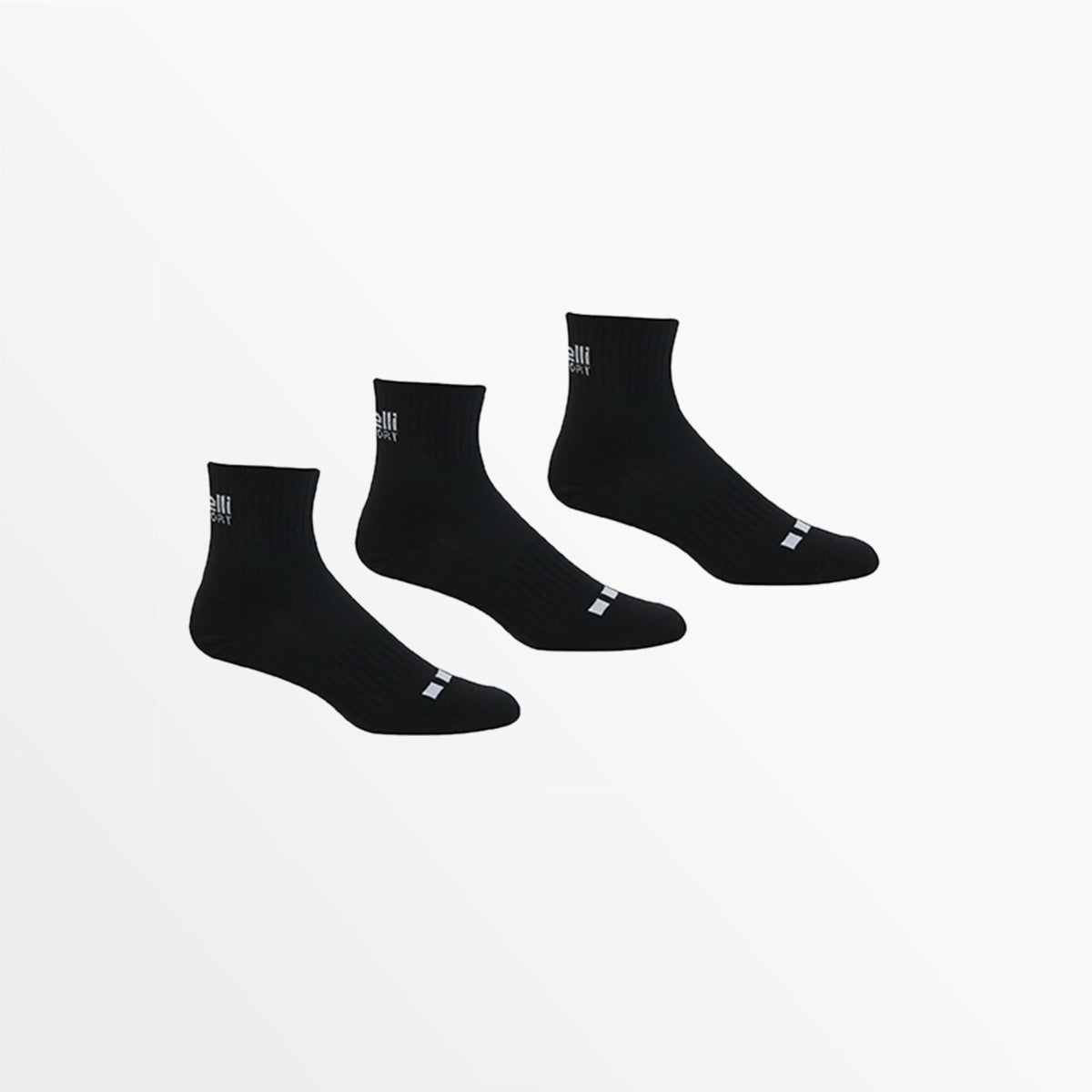 Basics CS-COOL Cushioned Quarter Top Socks Capelli Sport XS