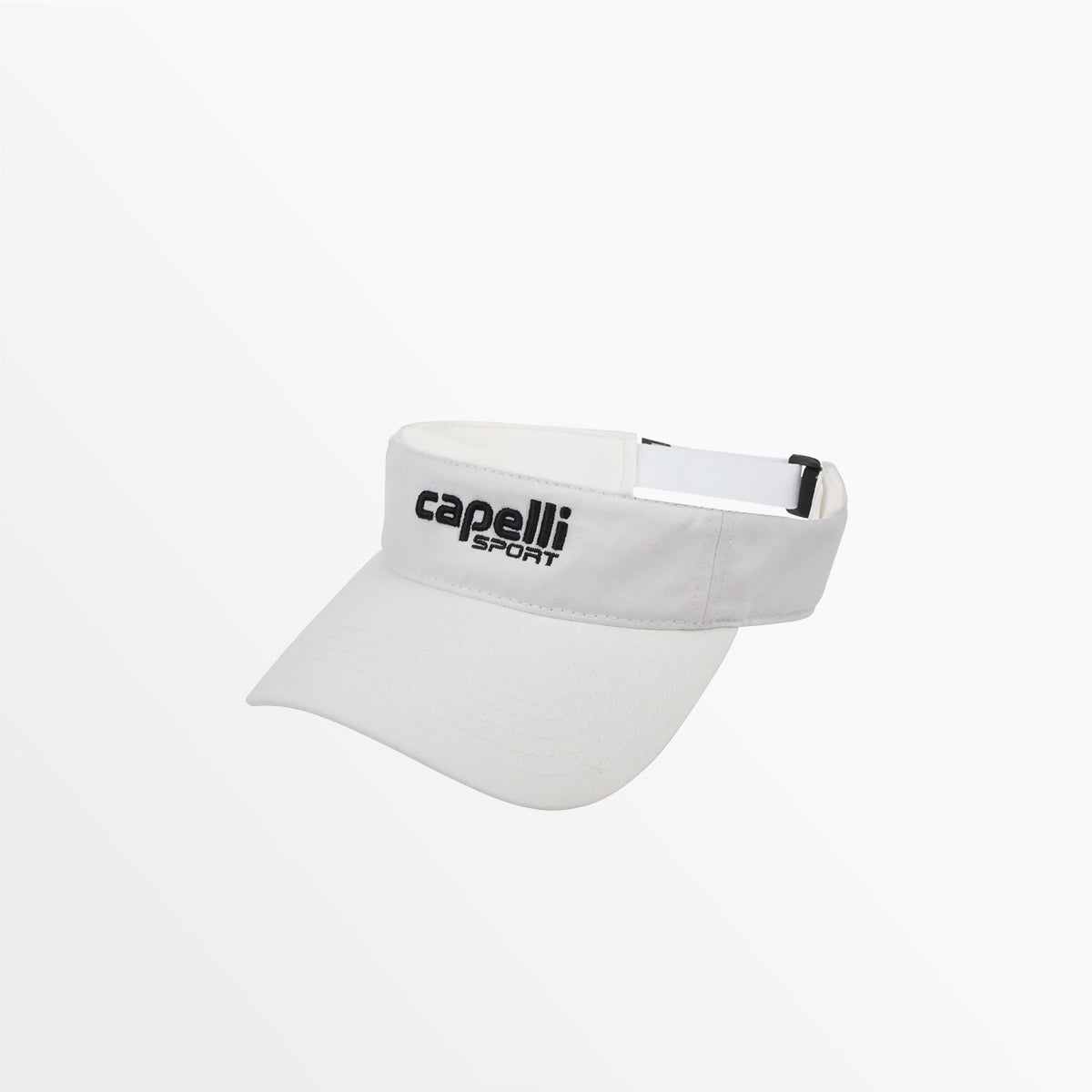 Adult CS Twill Visor Capelli Sport M/L White