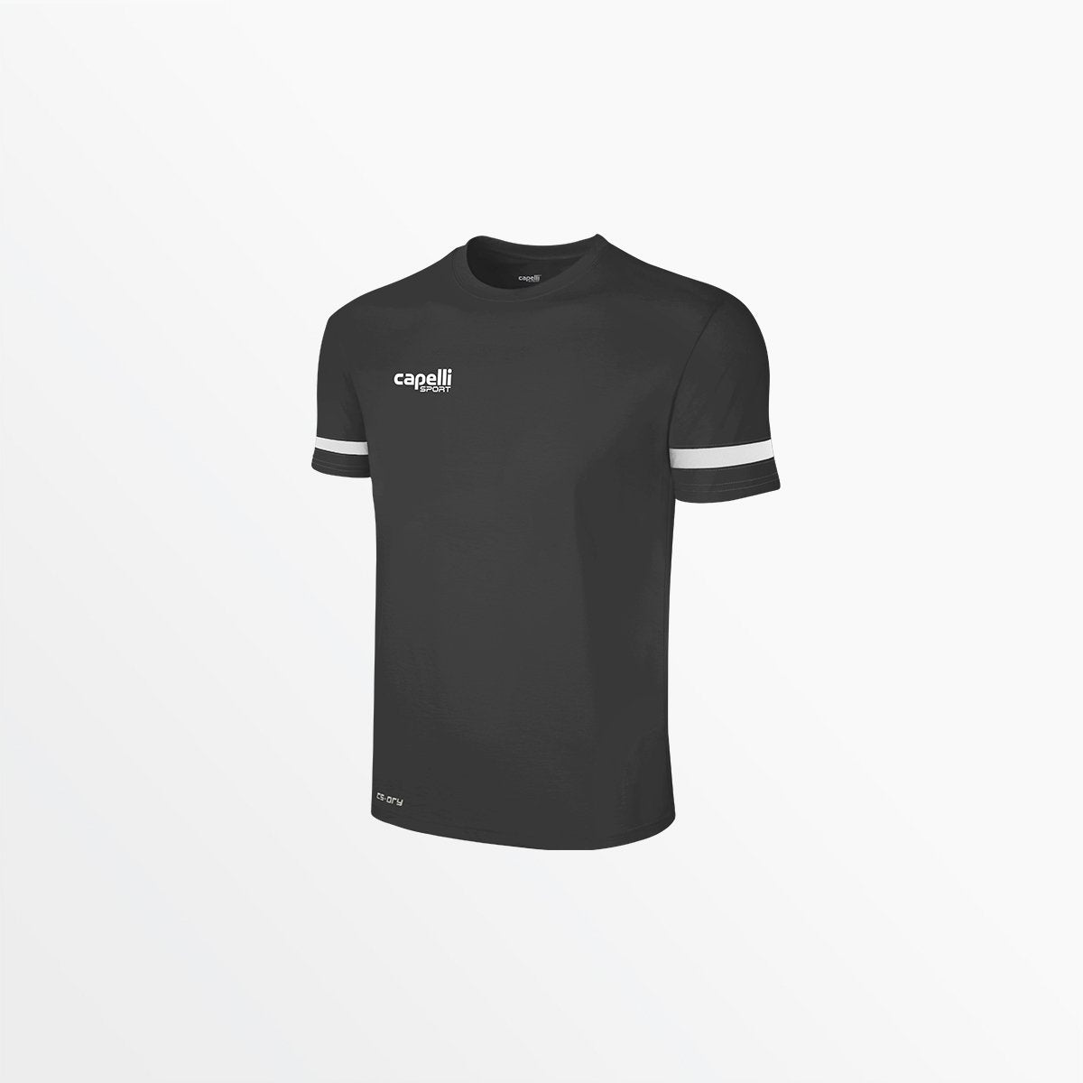 Youth Uptown CS-DRY Tee Capelli Sport XS Dark Grey