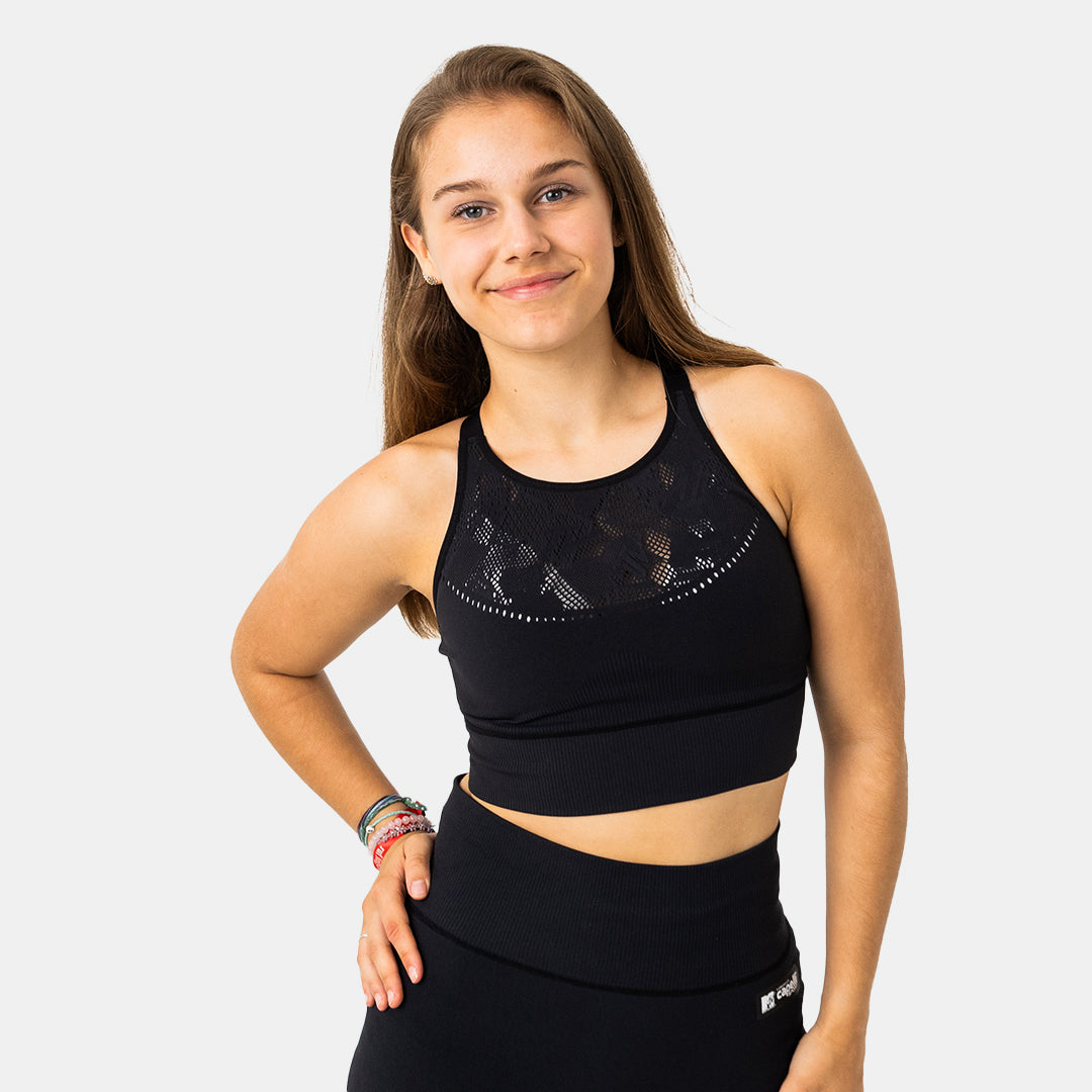 MTV Women's Sporty Sculpt Longline Seamless Bra Capelli Sport