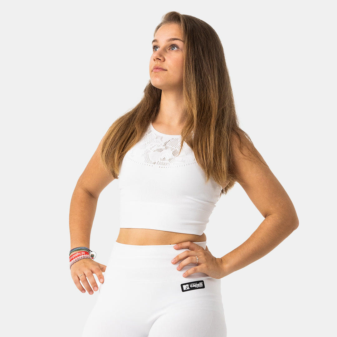 MTV Women's Sporty Sculpt Longline Seamless Bra Capelli Sport