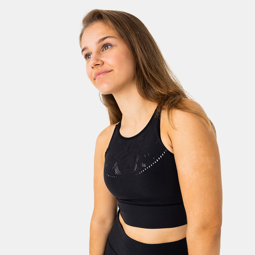 MTV Women's Sporty Sculpt Longline Seamless Bra Capelli Sport