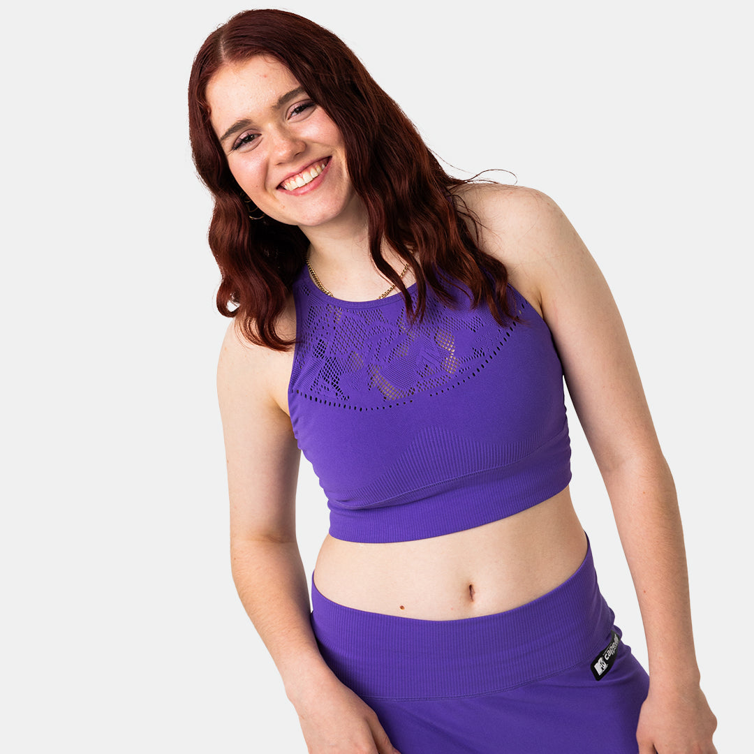 MTV Women's Sporty Sculpt Longline Seamless Bra Capelli Sport