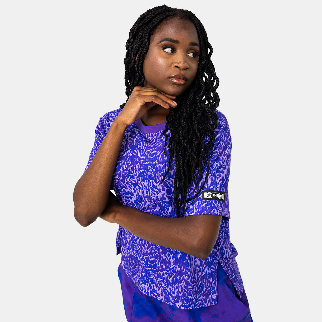 MTV Women's Push It Boxy Tee Capelli Sport