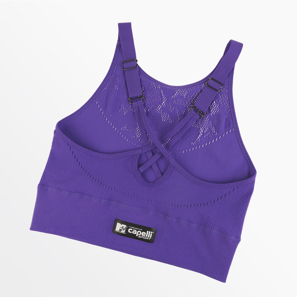 MTV Women's Sporty Sculpt Longline Seamless Bra Capelli Sport