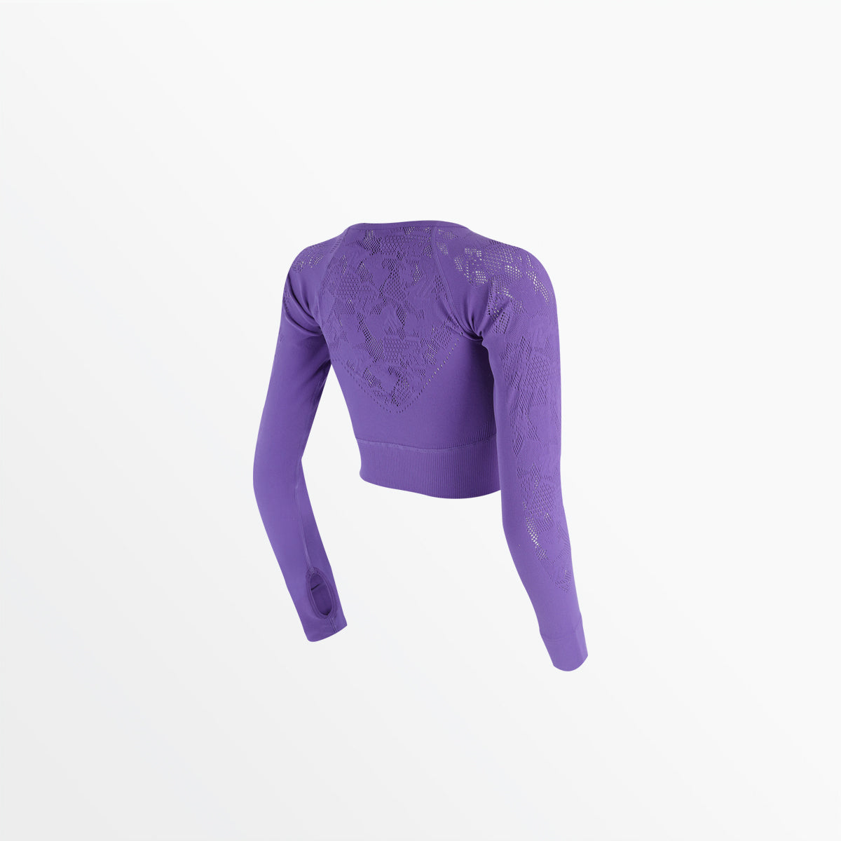 MTV Women's Sporty Long Sleeve Crop Capelli Sport