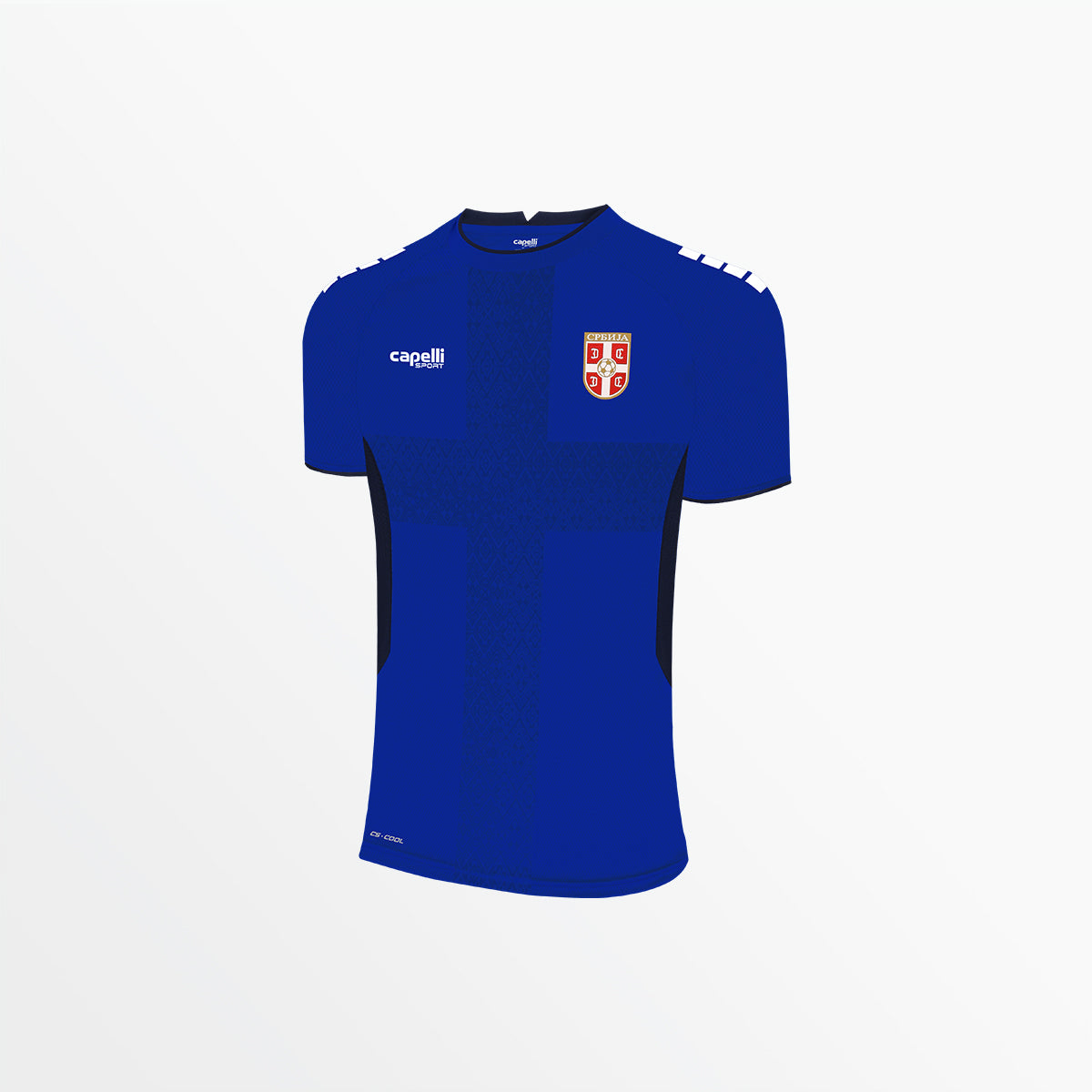 Men's Serbia 2025/26 Authentic Home Jersey Capelli Sport
