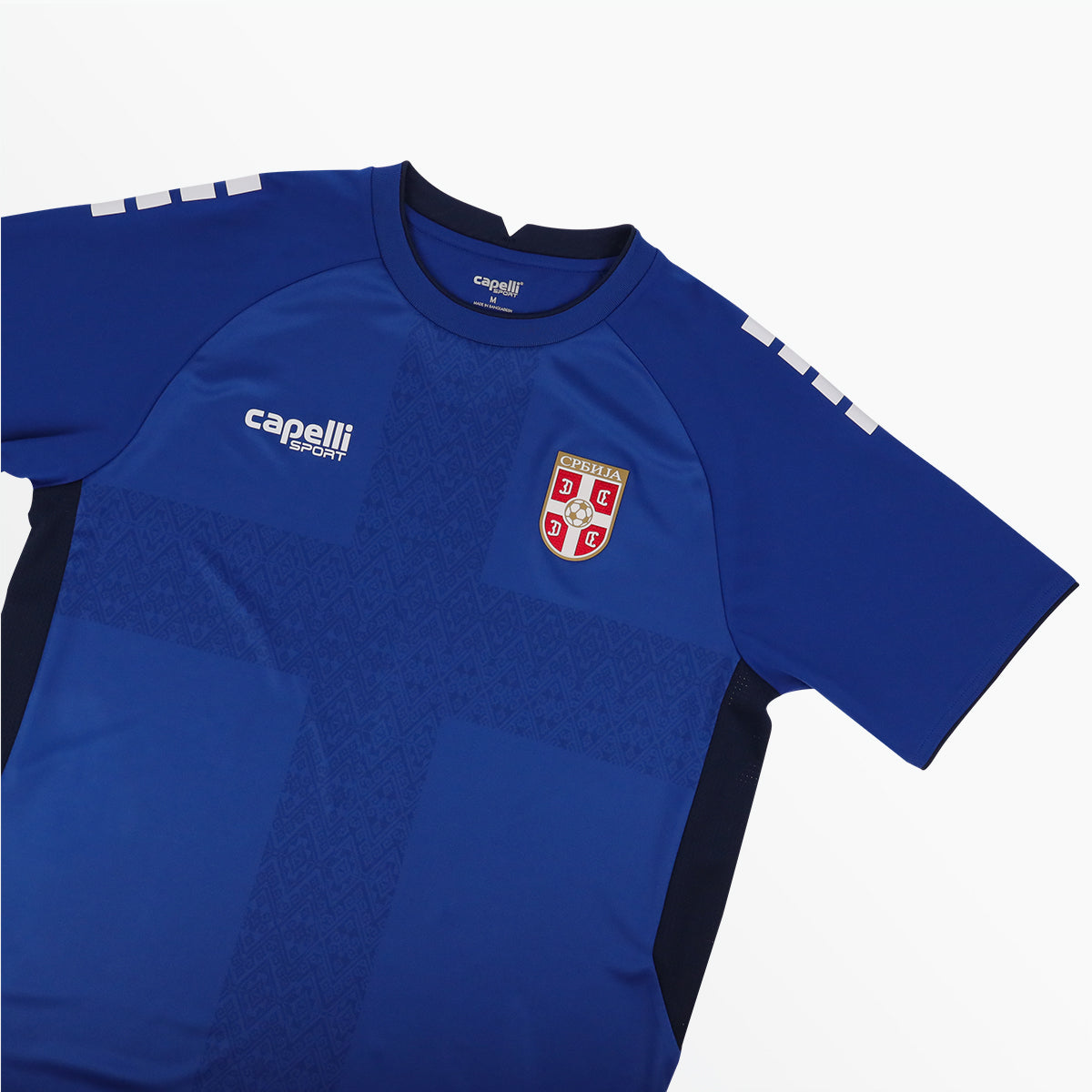 Men's Serbia 2025/26 Home Replica Jersey Capelli Sport