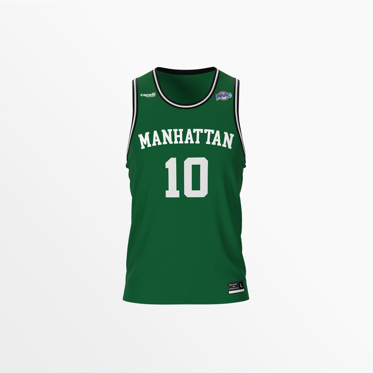 Manhattan University Men's Basketball Replica Jersey Capelli Sport Youth XXS
