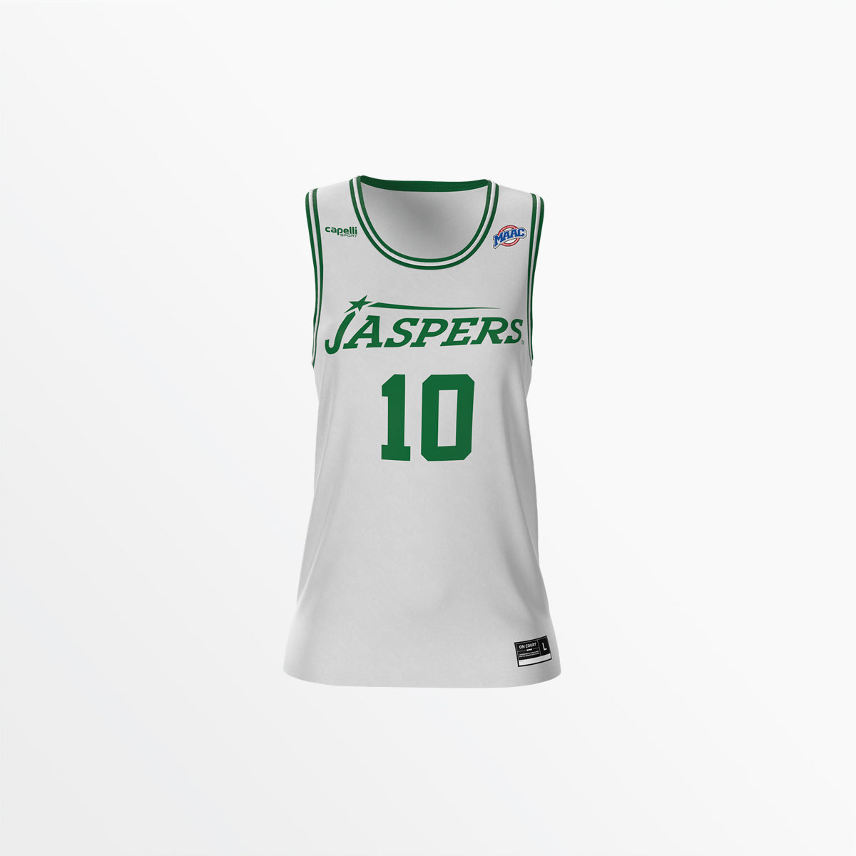 Manhattan University Men's Basketball Replica Jersey Capelli Sport Women's XS