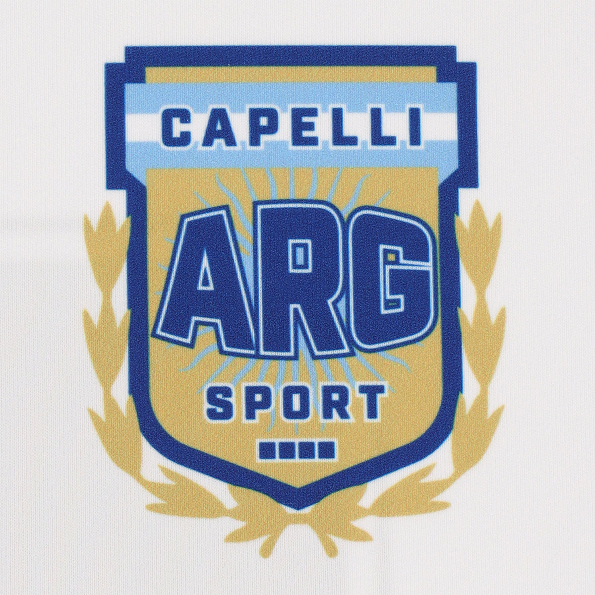 Capelli Sport Argentina Home Met Lines Soccer Jersey Capelli Sport