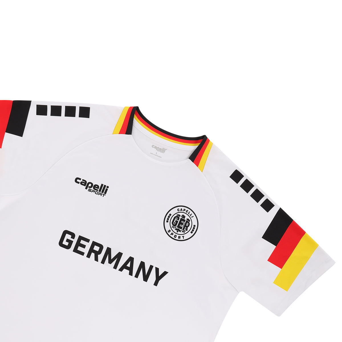 Capelli Sport Germany Home Met Lines Soccer Jersey Capelli Sport