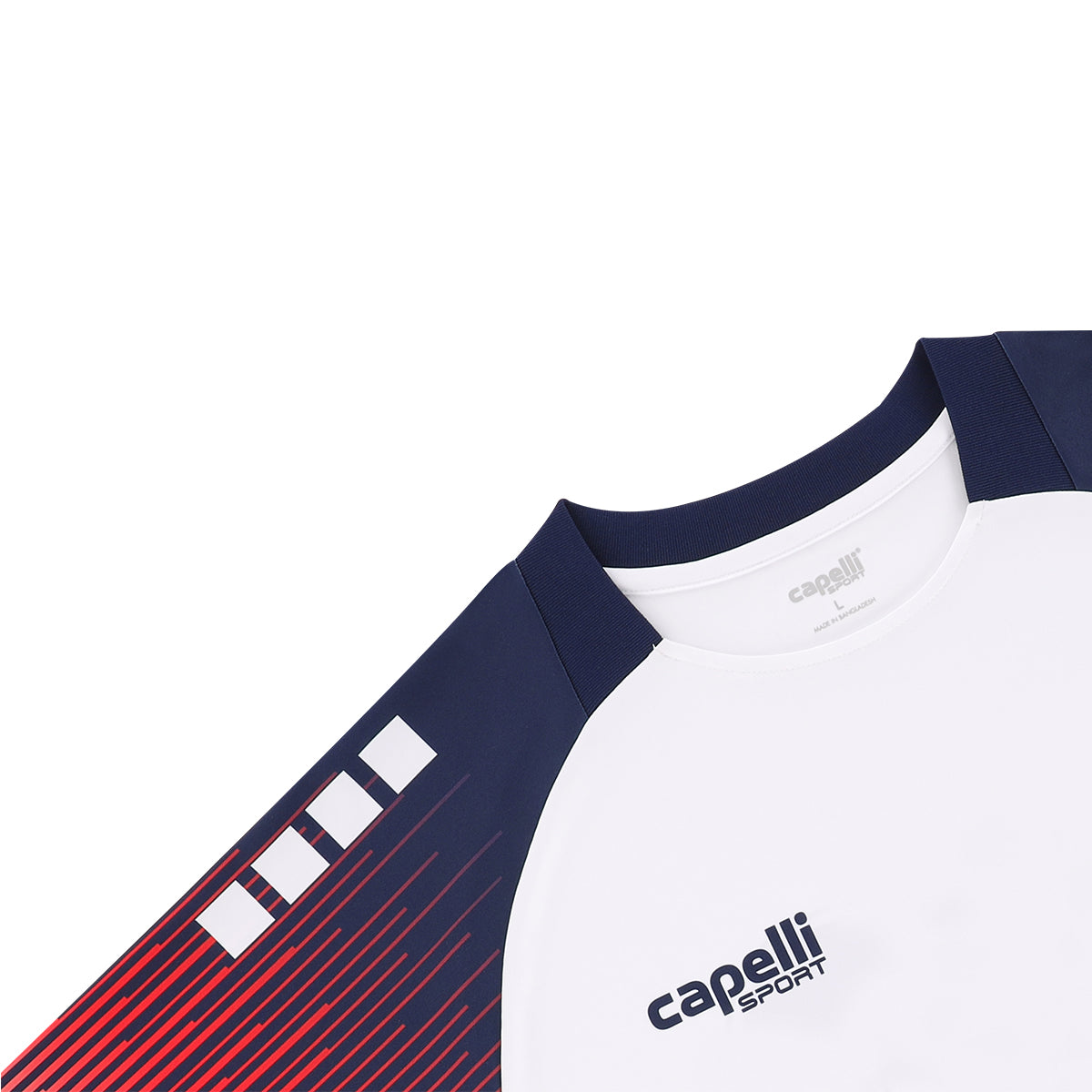 Capelli Sport England Home Met Lines Soccer Jersey Capelli Sport