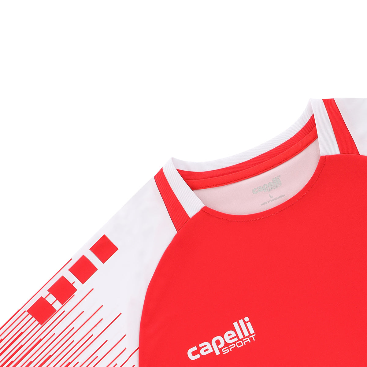 Capelli Sport Canada Home Met Lines Soccer Jersey Capelli Sport