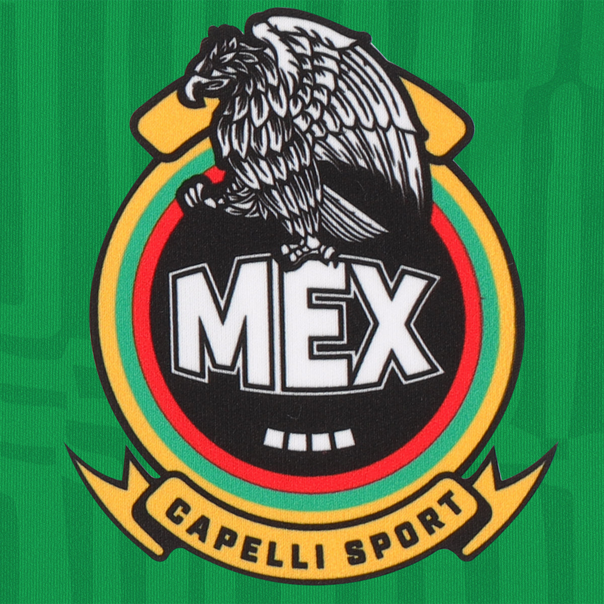 Capelli Sport Mexico Home Met Lines Soccer Jersey Capelli Sport