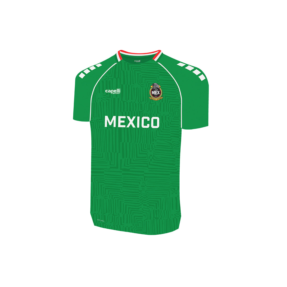 Capelli Sport Mexico Home Met Lines Soccer Jersey Capelli Sport