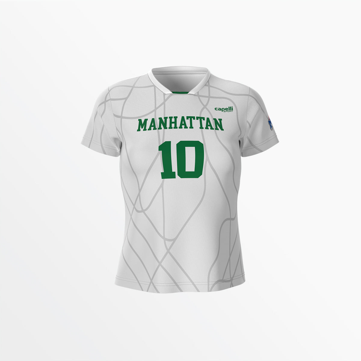 Manhattan University Women’s Lacrosse Replica Jersey Capelli Sport Girl's XXS