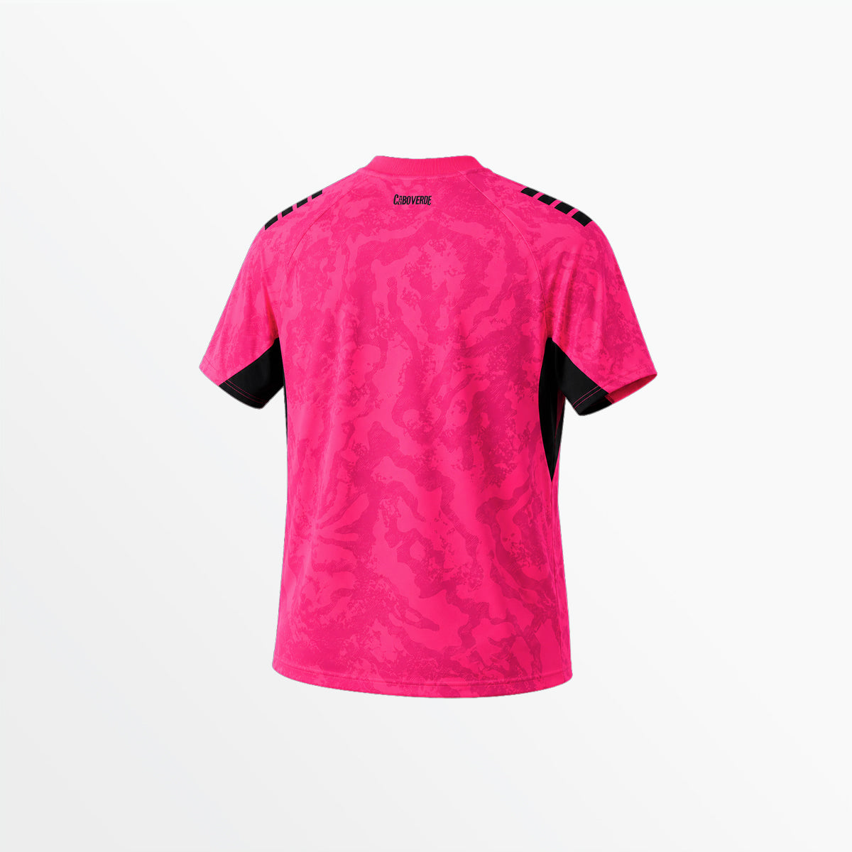 Youth Cabo Verde 2026 Bright Pink Goalkeeper Replica Jersey