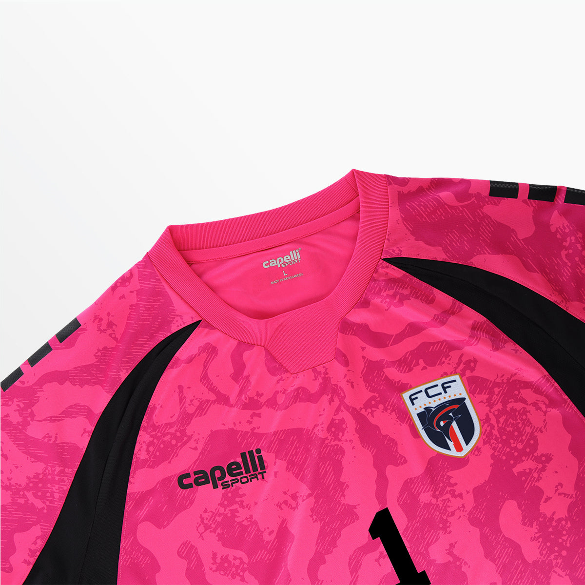 Youth Cabo Verde 2026 Bright Pink Goalkeeper Replica Jersey