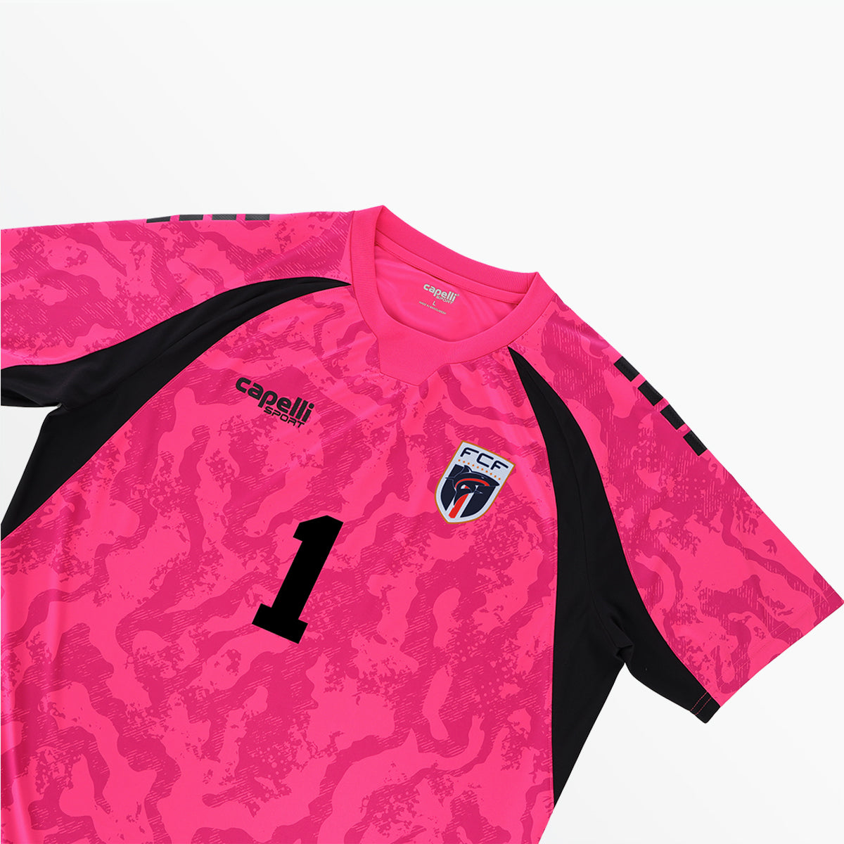 Youth Cabo Verde 2026 Bright Pink Goalkeeper Replica Jersey