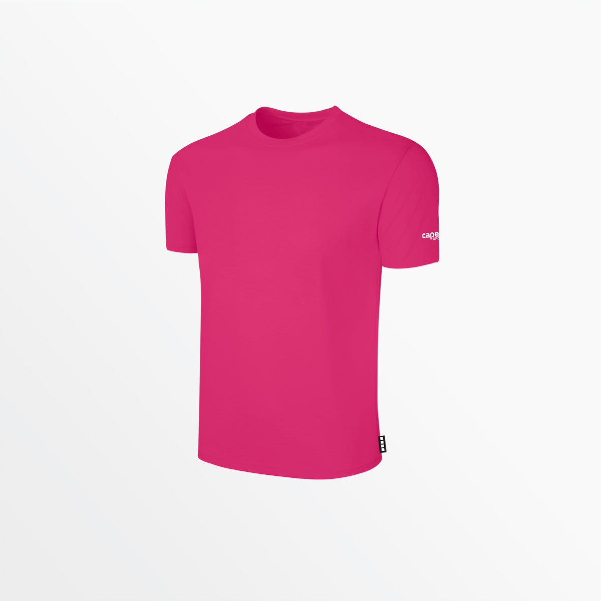 Youth Basics Tee With Sleeve Logo Shirt Capelli Sport Pink XXS