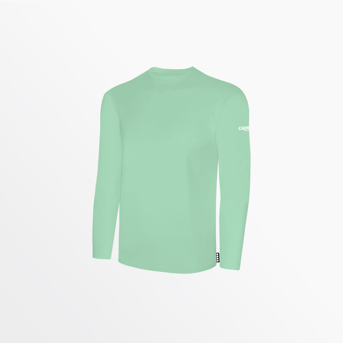 Youth Basics Long Sleeve Cotton Tee Capelli Sport Mint XXS