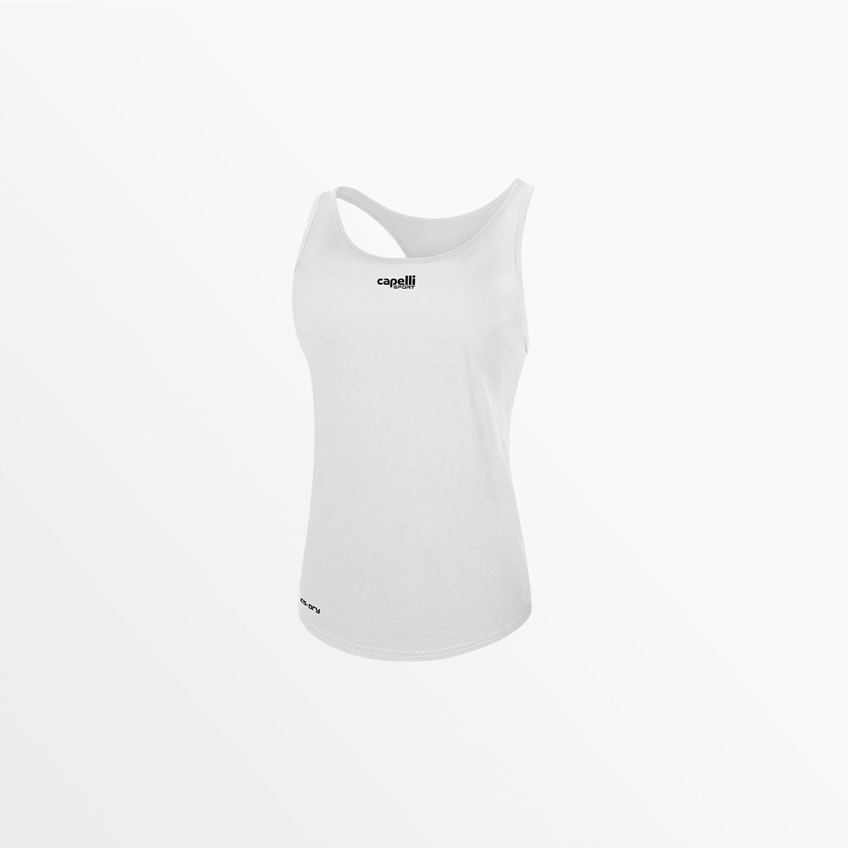 Women's Basics Racer Back Tank Capelli Sport White XS